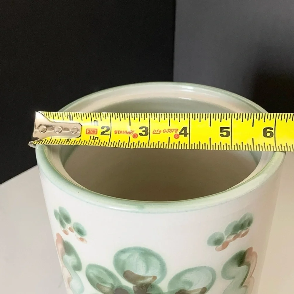 Vintage Pear & Grapes Canister - Large - By M.A. Hadley